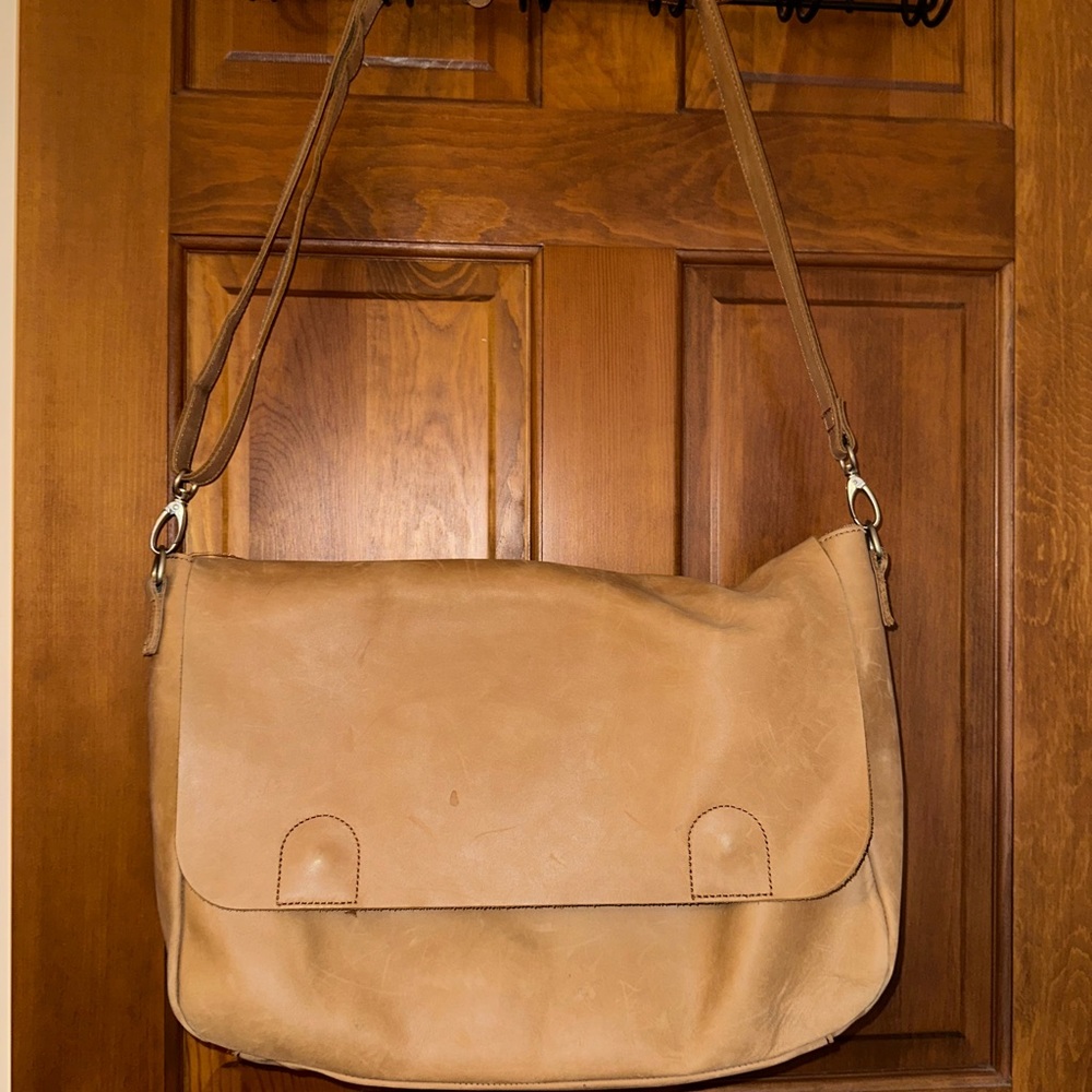 Duluth leather work or School bag
